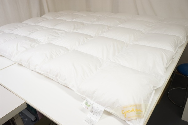 LINEよりポーランド産ホワイトグースのセミダブル羽毛布団をご注文画像