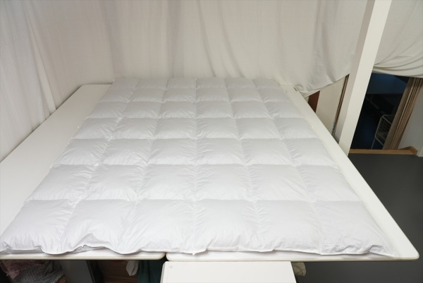 アイダーダウン羽毛布団ご購入理由は「信頼120％です。」画像